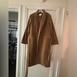 Pea Coat - Size M, Tan Color
